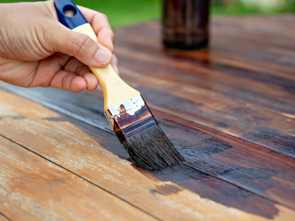 Painting the Deck 