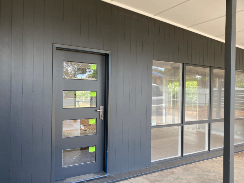 Painting the Exterior Doors & Windows