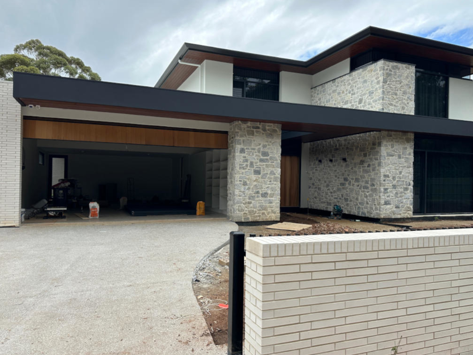 Painting the brick walls